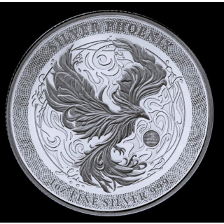 NEU* 1 oz Niue 2025 - PHÖNIX - PHOENIX -  Silber BU - Serie Fabelwesen - 2$