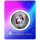 Letzte** 1 oz Fiji 2024 Prooflike - UNICORN / EINHORN Regenbogen/Blossom - Coin Card  Silber Color Prooflike 2 NZS - Startmotiv