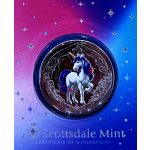 NEU* 1 oz Fiji 2024 AZUREA Ozeanblau - UNICORN - EINHORN...