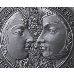 1 oz Kamerun 2025 antique - MOMENTS of LOVE Kamasutra - Momente der Liebe - Silber Antique Finish - 1000 Francs