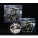 2 oz Kamerun 2025 - DER KAPITÄN Der Kommandant des ATLANTIKS - THE CAPTAIN - Serie Mythen & Meister der Sieben Meere - Antique Glow-in-the-Dark - 2000 Francs - Innovativserie !