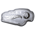 1 oz Solomon Islands 2024 - Holiday Night Shifter - HOT WHEELS MYTERY BOX - Silber Reverse Proof Shape - 5 $ Farbig Color