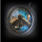 1 oz Germania 2019 Masterpiece Edition - 3-Dimensionale FLIEGE Bejeweled FLY  - Oak Leaf  Juwelenfliege  - Innovationsprägung