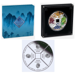 4 x 1 oz Tuvalu 2025 Proof - SCHLANGE - QUADRANT - PANORAMA - Jahr der Schlange - Lunar III serie  - 4 x 1 AU$