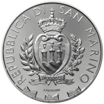 NEU* 1 oz Silber San Marino 5 Euro 2025 BU - WANDERFALKE...