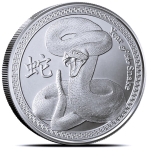 AURINUM*SUMMER*SALE** 1 oz Silber Round 2025 - SCHLANGE -...