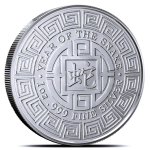 AURINUM*SUMMER*SALE** 1 oz Silber Round 2025 - SCHLANGE -...