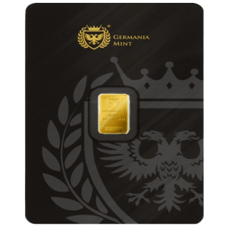 1 g Goldbarren Coin Card - Germania Mint - LBMA Zertifiziert