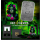 NEU* 2 oz Silber Gussbarren 2025 - RADIOACTIVE CATRINA - DIA de LOS MUERTOS - Der Tag der Toten - Mexico - Antique Finish Color - 2. Ausgabe