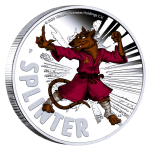 1 oz Tuvalu 2025 Proof - SPLINTER - Teenage Mutant Ninja...