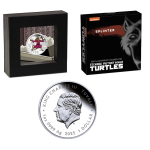 1 oz Tuvalu 2025 Proof - SPLINTER - Teenage Mutant Ninja...