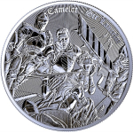 EINZELSTÜCK** 1 oz Niue 2024 BU - SIR LANCELOT - Ritter der Tafelrunde - Camelot serie 2.Ausgabe - silber 2 NZ$