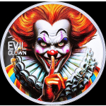 1 oz Kamerun 2025 Proof - THE EVIL CLOWN - Der Böse...