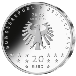 Deutschland 20 Euro Silber 2025 BU - 75. Berlinale