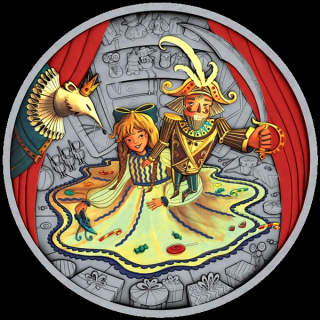 AURINUM*SUMMER*SALE** 1 oz Niue 2024 Antique - Der NUSSKNACKER - Fairy Tales Ausgabe 10 - silber antique finish 1 NZ$