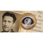 NEU* GEORGE ORWELL 2025 United Kingdom - „BIG BROTHER IS WATCHING YOU“ Edition Coin Card - 2 Pfd