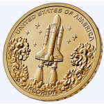 USA 1$ 2025 American Innovation - FLORIDA Kennedy Space...