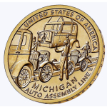 USA 1$ 2025 American Innovation - MICHIGAN Autofertigung...