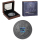 2 oz United Crypto States 2025 Antique- THE CREATOR TECHNO TOTEM - Kristallelement - 15 Jahre BITCOIN Edition - Silber Antique 1000 Satoshi - QR-Code Hologramm