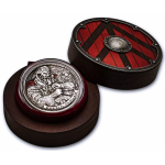 AURINUM*TOP*ANGEBOT* LETZTE* 2 oz Kamerun 2025 Antique - HARAD SCHÖNHAAR - HARALD FAIR HAIR - 1. König von Norwegen - Der Weg zu WALHALLA Wikinger (4) - silber Antique Finish - 2000 Francs - Serie Wikinger - AB LAGER !