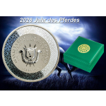 2 oz Burundi 2026 Proof Jade-Pferd Hologammeffekt - Jahr des PFERDES & Jade - Lunarserie - Jadeserie Ausgabe 3