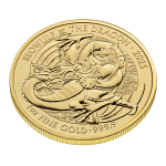 NEU* 1 Unze Gold  UK 2025 BU - BEOWULF & Drache - Mythen & Legenden - United Kingdom - Premium Gold Anlagemünze