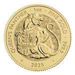 NEU* 1 oz Gold UK 2025 BU - PANTHER - Königliche...