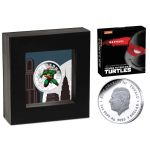 1 oz Tuvalu 2024 Proof - RAPHAEL - Teenage Mutant Ninja...