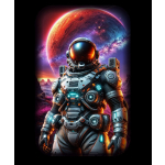 2 oz Guss-MotivBarren - ASTRONAUT auf Mission im UNIVERUM...