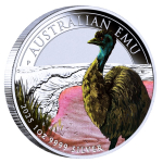 1 oz Australien 2025 BU Color - EMU - Silber Color 1 AU$