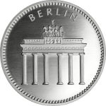 NEU* 1 Unze Silber - Panda Berlin - 2025 BU - Coin Card - die neuen Berliner Pandas