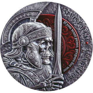 LETZTE*Top*Angebot* 2 oz Kamerun 2025 Antique - Frieden durch Stärke - SI VIS PACEM PARA BELLUM - Peace through Strength - 2000 Francs