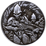 1 oz Samoa 2024 Antique - ALIEN - silber antique finish 2...
