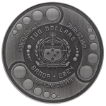 1 oz Samoa 2024 Antique - ALIEN - silber antique finish 2...