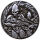 1 oz Samoa 2024 Antique - ALIEN - silber antique finish 2 NZ$ - Neue Serie Alien Battle