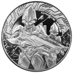 NEU* 1 oz Samoa 2024 PROOFLIKE - ALIEN - silber 2 NZ$ -...