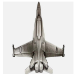 1 oz Liberia 2025 Antique - KAMPFJET FIGHTER JET - silber Antique Finish 20$