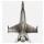 1 oz Liberia 2025 Antique - KAMPFJET FIGHTER JET - silber Antique Finish 20$