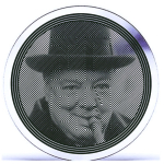 NEU* 1 oz Niue 2025 Prooflike - WINSTON CHURCHIll -...