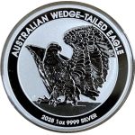 1 oz WEDGE TAILED EAGLE Keilschwanzadler 2025 BU -...