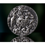 5 oz Kamerun 2025 Antique - THE BACCHANALIA Celestial Beauty - Freiheit & Unbeschwertheit - silber antique finish 5000 Francs