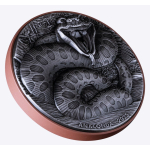 155 g Vanuatu 2025 - ANACONDA Predator - Double Silver Giant Serie - Antique Finish Bimetall Silber/Kupfer - 10 Vatu