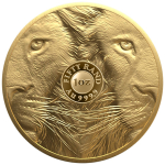 1 Unze Gold Südafrika 2025 Proof - Löwe - Big Five Serie III (2.)  - 50 Rand