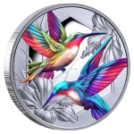 1 oz Niue 2025 Proof - KOLIBRI HUMMINGBIRD - Neue Serie...