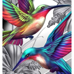 1 oz Niue 2025 Proof - KOLIBRI HUMMINGBIRD - Neue Serie...