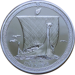 ab Lager** 1 oz Noble Wikingerschiff 2025 BU Isle of Man...