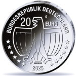 Deutschland 20 Euro Silber 2024 BU - Internationales Jahr der Frau