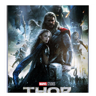 1,5 oz Niue 2025 Proof - THOR The Dark World Foil - MARVEL AVENGERS   - Silber Münznote - Movie Poster Infinity Saga Ausgabe 2 - Silber 2 NZ$