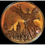 Wieder Da** 5 oz  Mexico Kupfer Round - LIBERTAD...