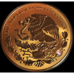 Wieder Da** 5 oz  Mexico Kupfer Round - LIBERTAD...